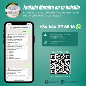 WhatsApp Mairie de Teulada Moraira